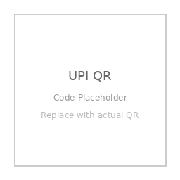 UPI QR Code for donations to JUEF